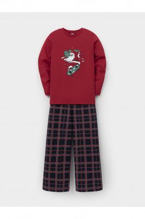 Пижама Crockid-вишня