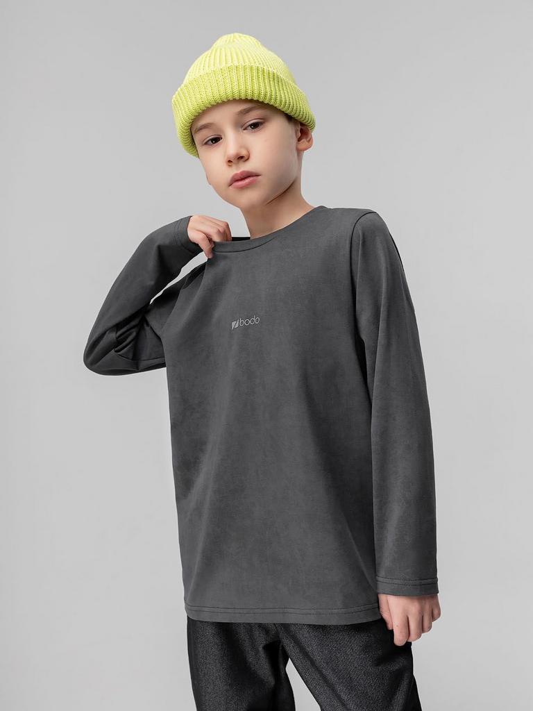 Лонгслив Bodo-серый