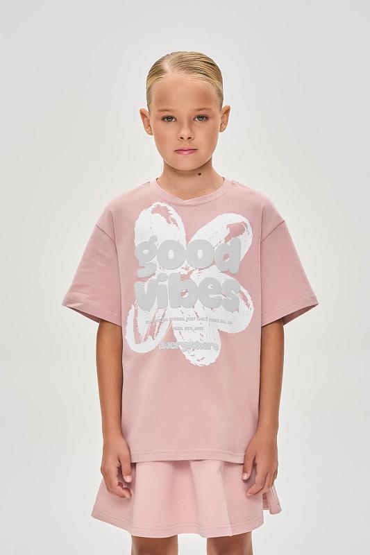 Футболка Miza-розовый