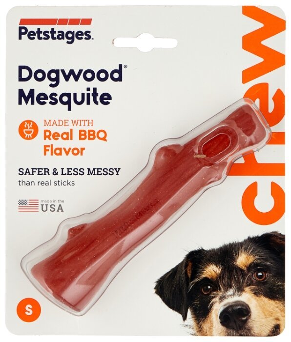Игрушка Petstages Mesquite Dogwood с ароматом барбекю