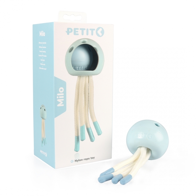 Игрушка Petit "Chew toy Milo", голубая
