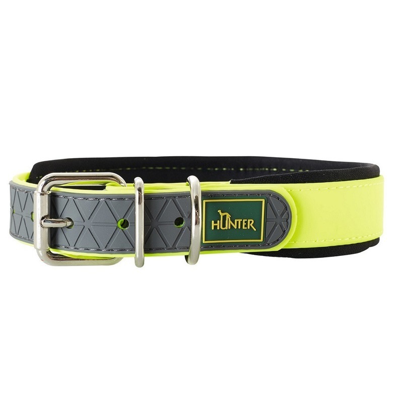 Ошейник Hunter биотановый желтый