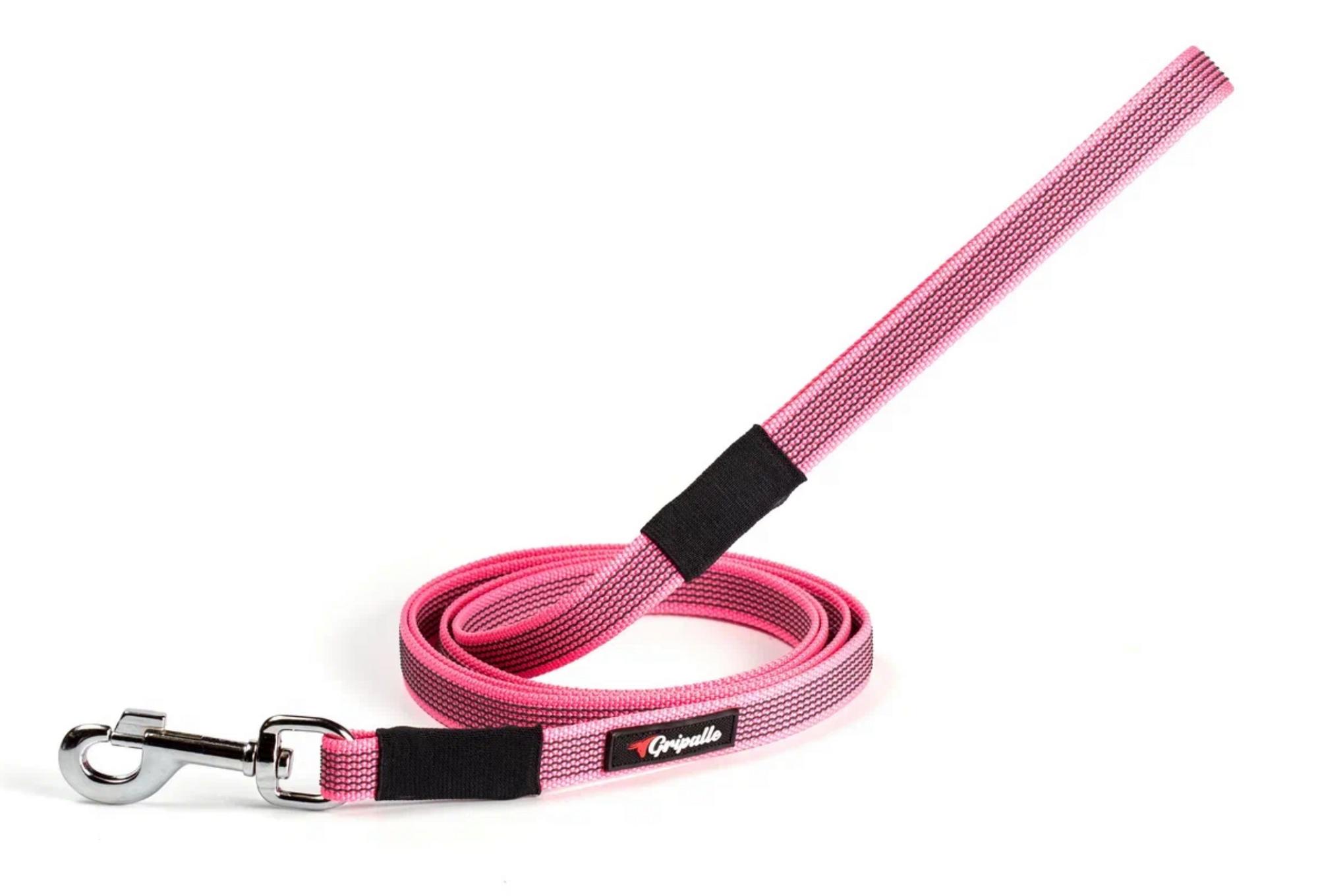 Поводок Gripalle розовый 3 метра ширина 18 мм