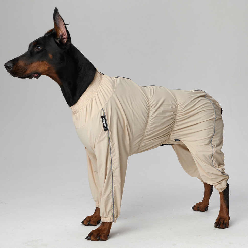 Дождевик LionPets на мальчика, Молочный