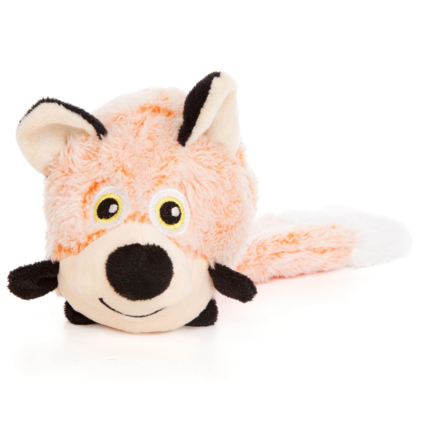 ZooZooZoo Игрушка для собак мягкая "Лиса" с отключаемой пищалкой