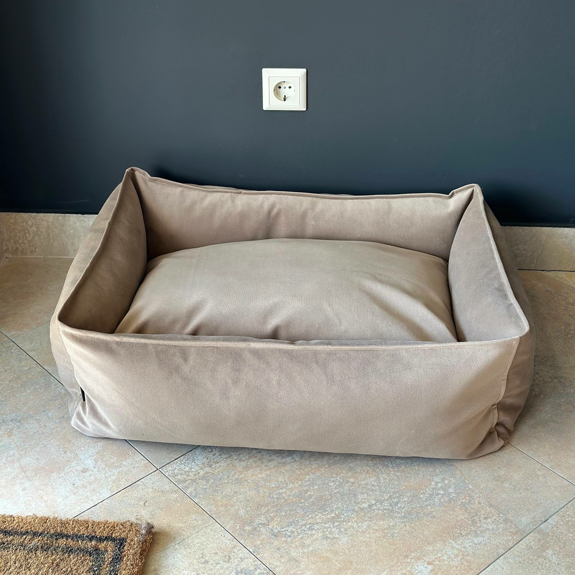 Лежанка Diagonal Бежевая