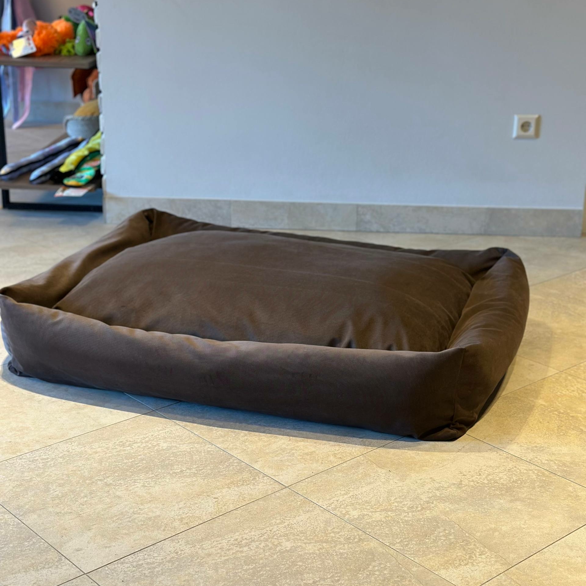 Лежанка Diagonal Коричневая