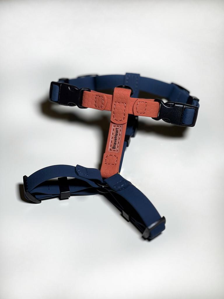 Водонепроницаемая шлейка графит+терракотовый