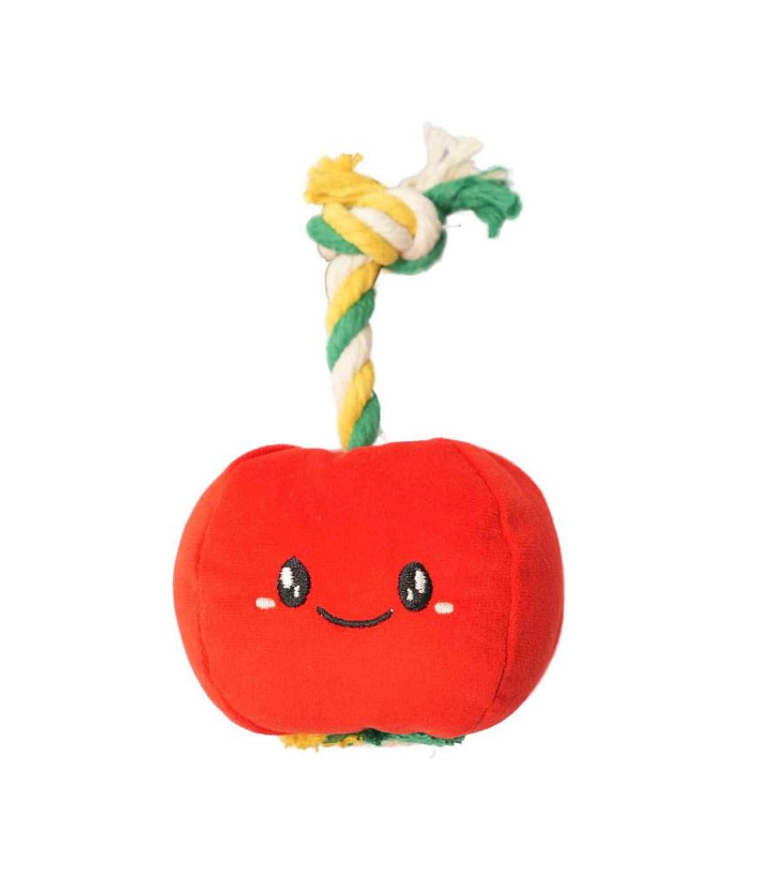Mr.Kranch игрушка д/мелких и миниатюрных собак Помидор 9х9см