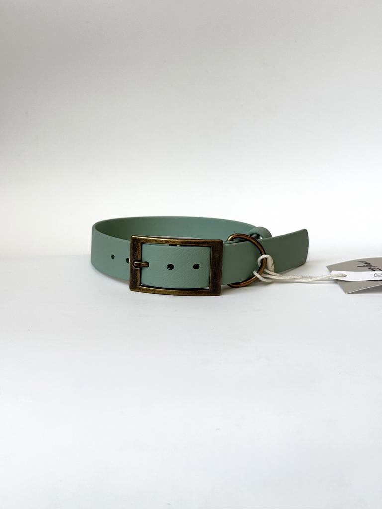 Ошейник классический из биотана мятный 34 – 46 см