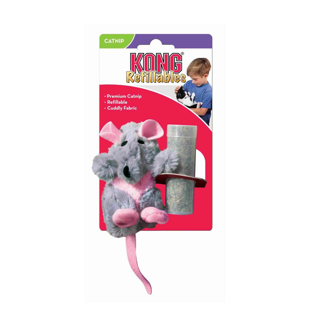 KONG Refillables Rat (С Кошачьей Мятой)