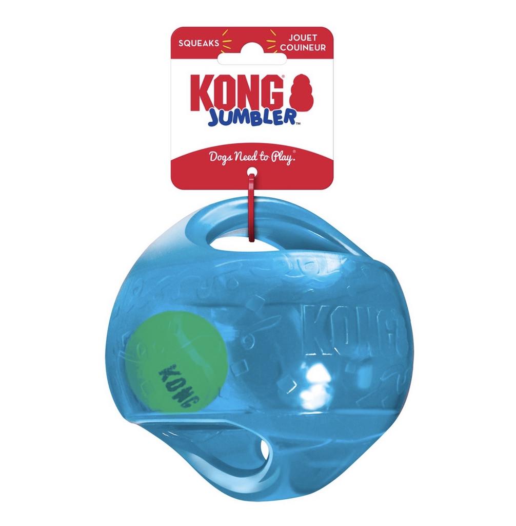 KONG Jumbler Ball M Синий