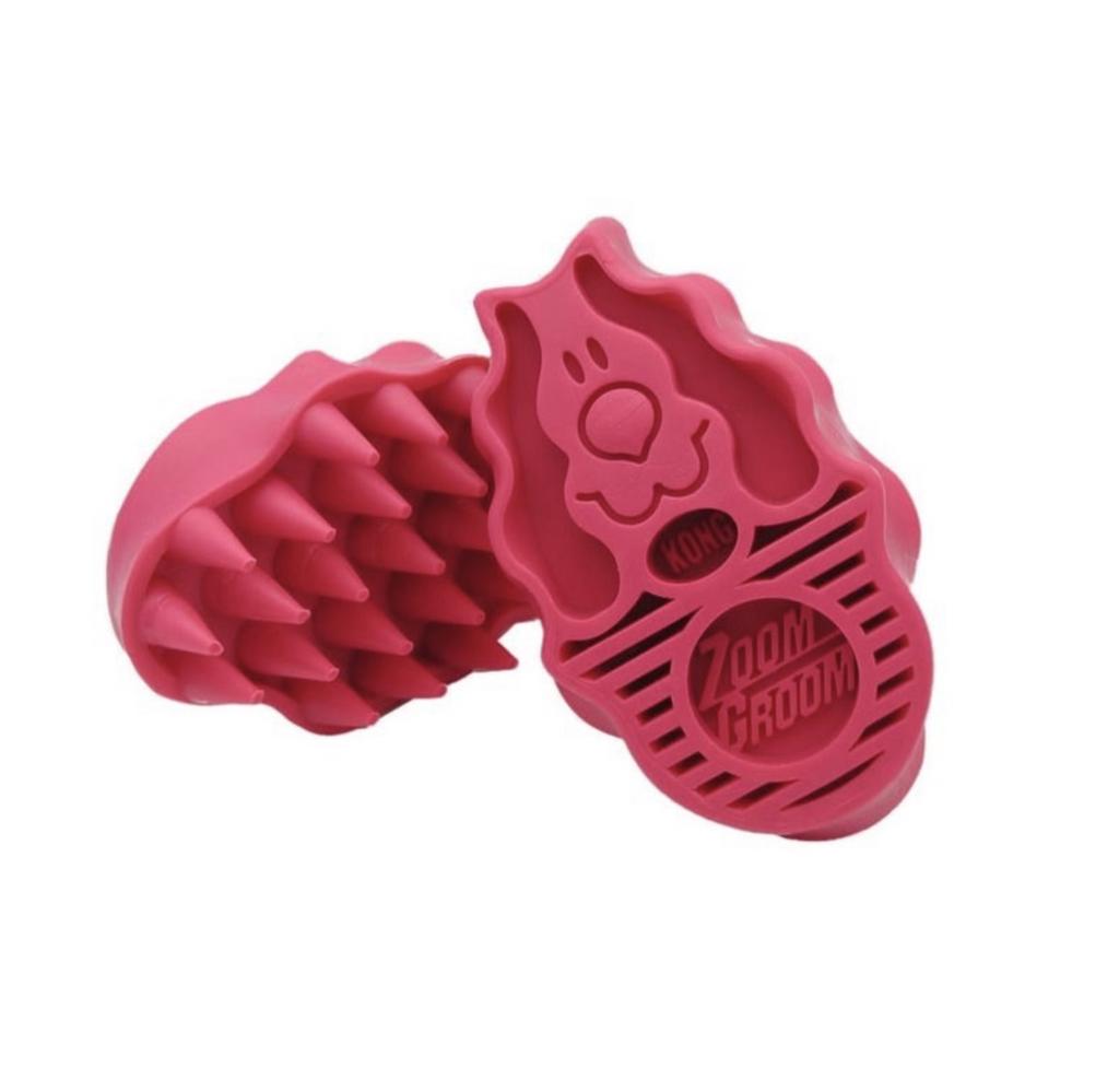 KONG ZoomGroom Raspberry