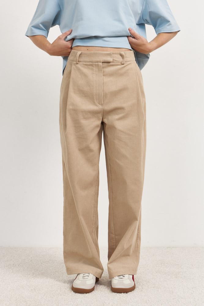 вельвет бежевый