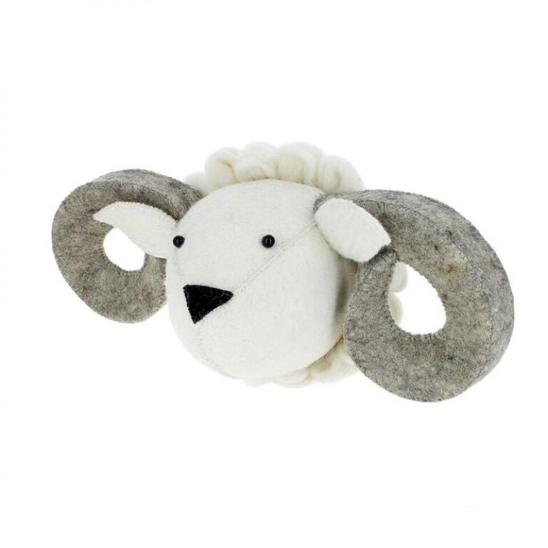 Фетровая голова "Баран"