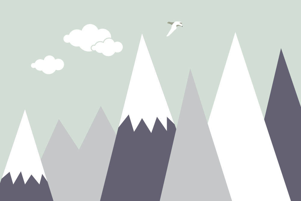 Обои "Скандинавские горы"