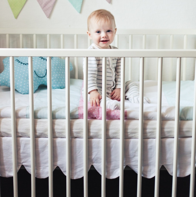 Попона на кроватку