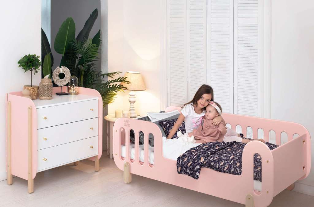 Кровать  "Baby Chipak - Just 3.0" розовая