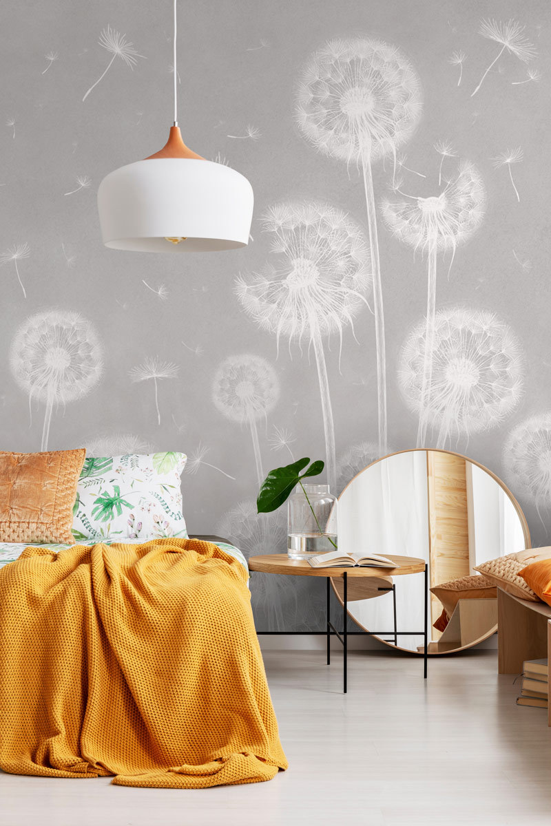 Обои "Одуванчики"