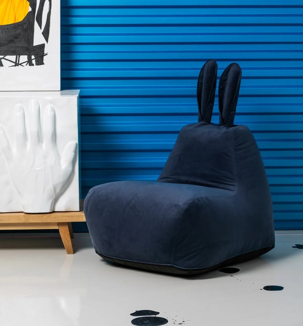 Пуф-заяц Small в велюре