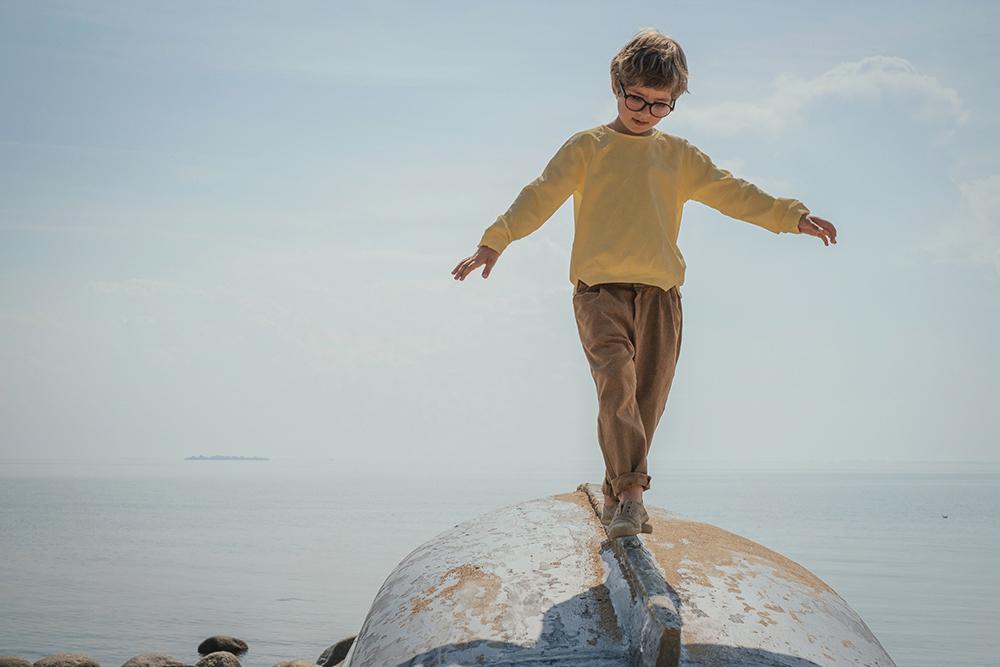 Брюки-бананы оливково-коричневые