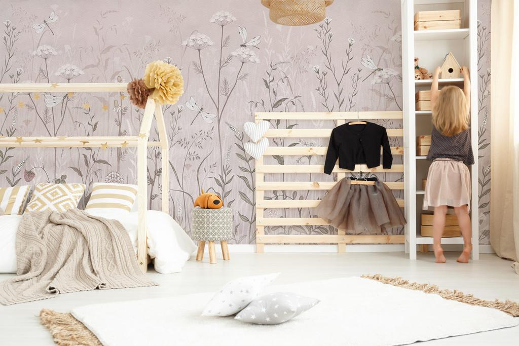 Обои "Полевые цветы"