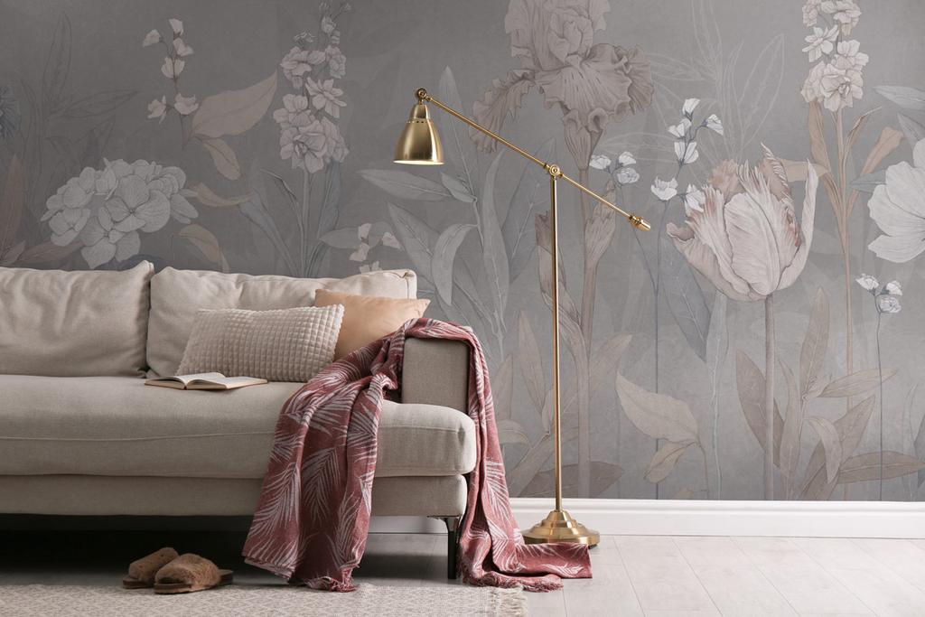 Обои "Цветочный этюд"