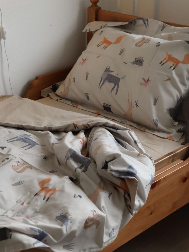 Постельное белье "Лесные звери"