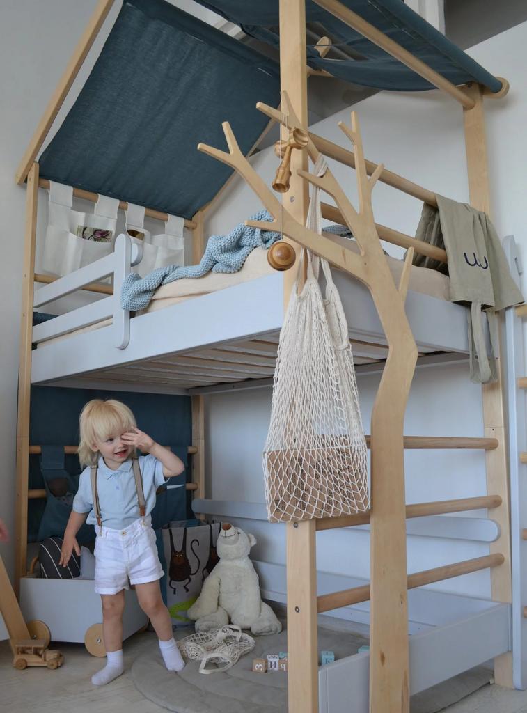 Детская кровать Теремок - чердак