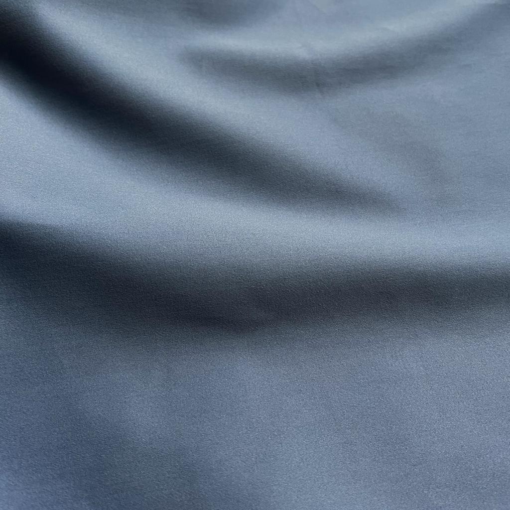 Простыня на резинке синяя