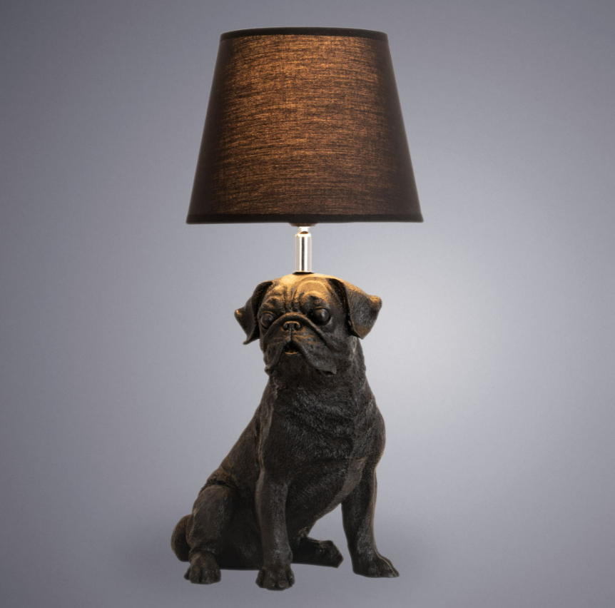 Настольная лампа Arte Lamp BOBBY белый/черный