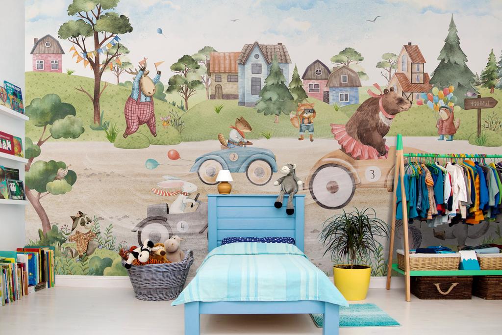 Обои "На финише"