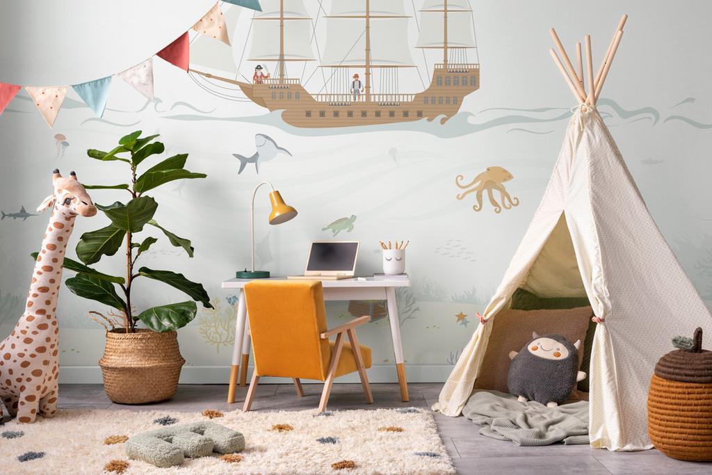 Обои "Отважные мореплаватели"