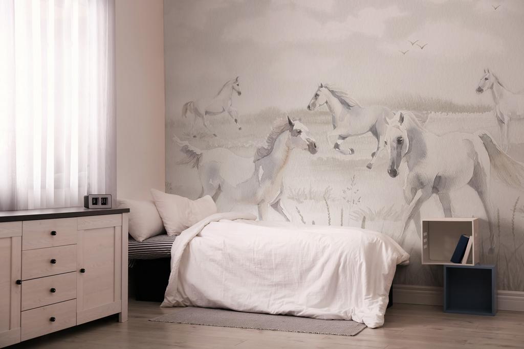 Обои "Степные лошади"