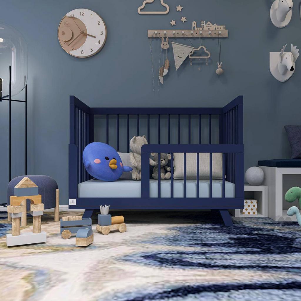 Кроватка для новорожденного Lilla Aria Night Blue