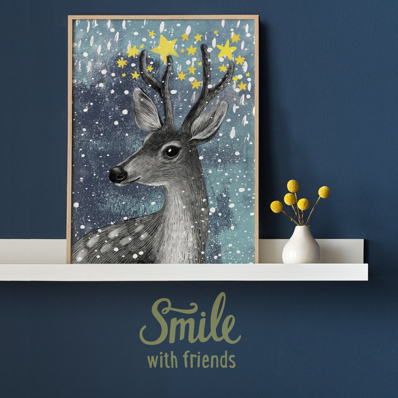 Постер "Северный Олень"