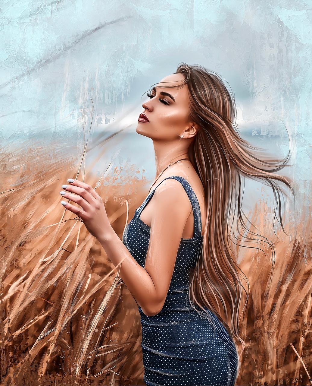 стиль ПОД МАСЛО