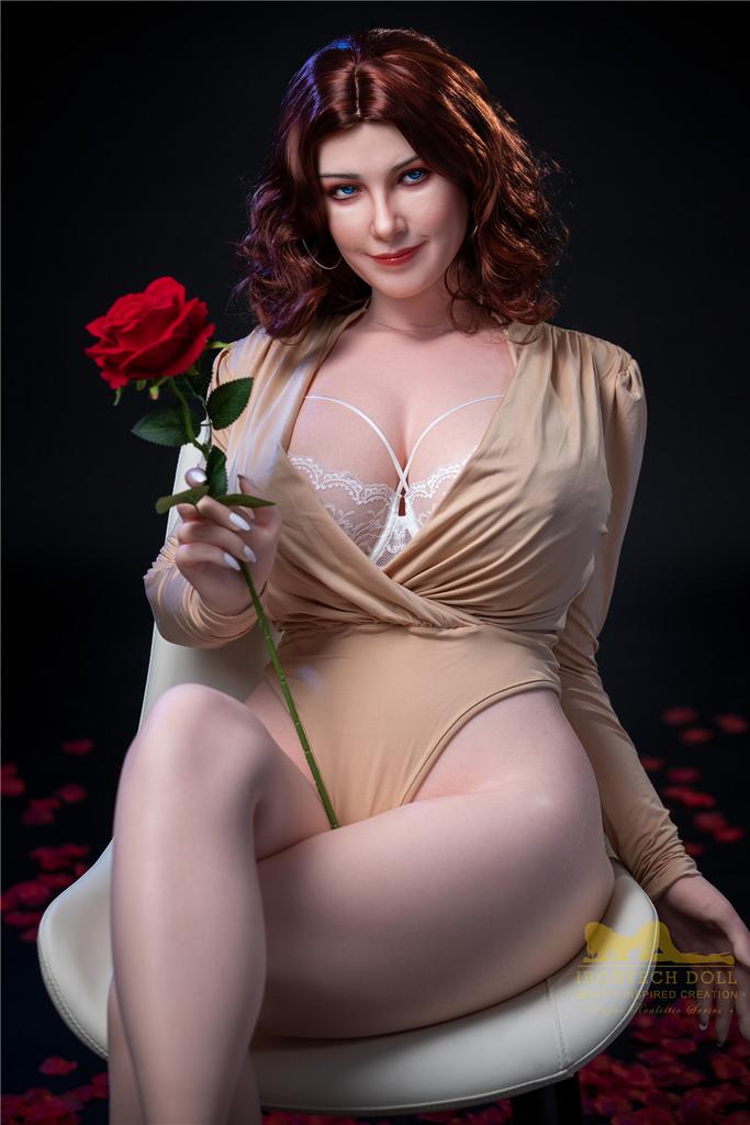 Реалистичная силиконовая / ТПЕ секс кукла  irontech doll 160 см - Carmel
