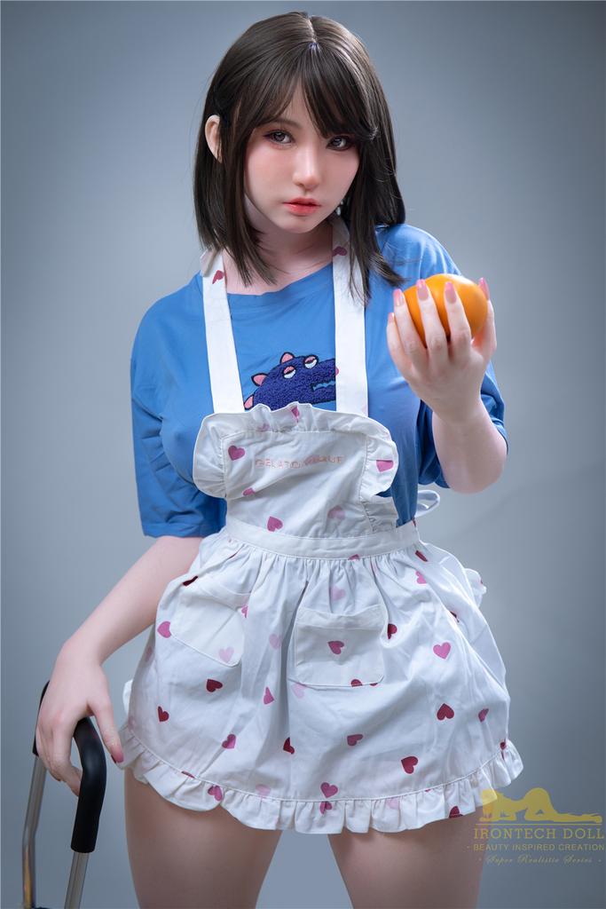 Реалистичная силиконовая / ТПЕ секс кукла  irontech doll 164 см - Suki
