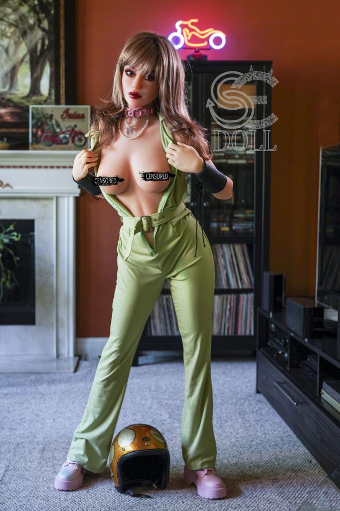 Реалистичная секс кукла SE Doll из ТПЕ 163 см - Blanche