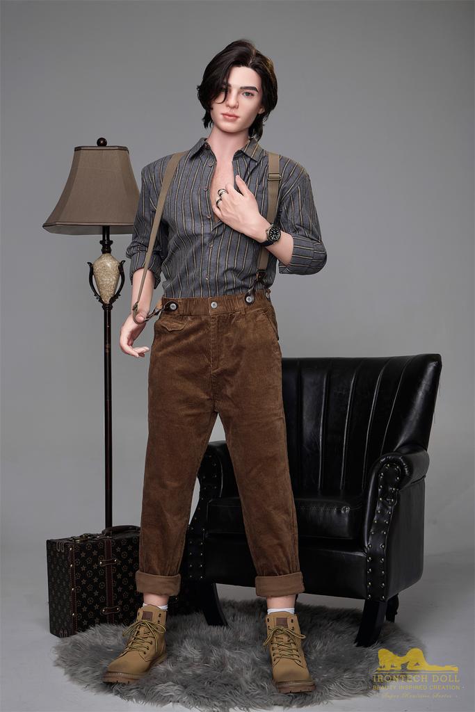 Реалистичная силиконовая / ТПЕ секс кукла  irontech doll 170 см - Lucas