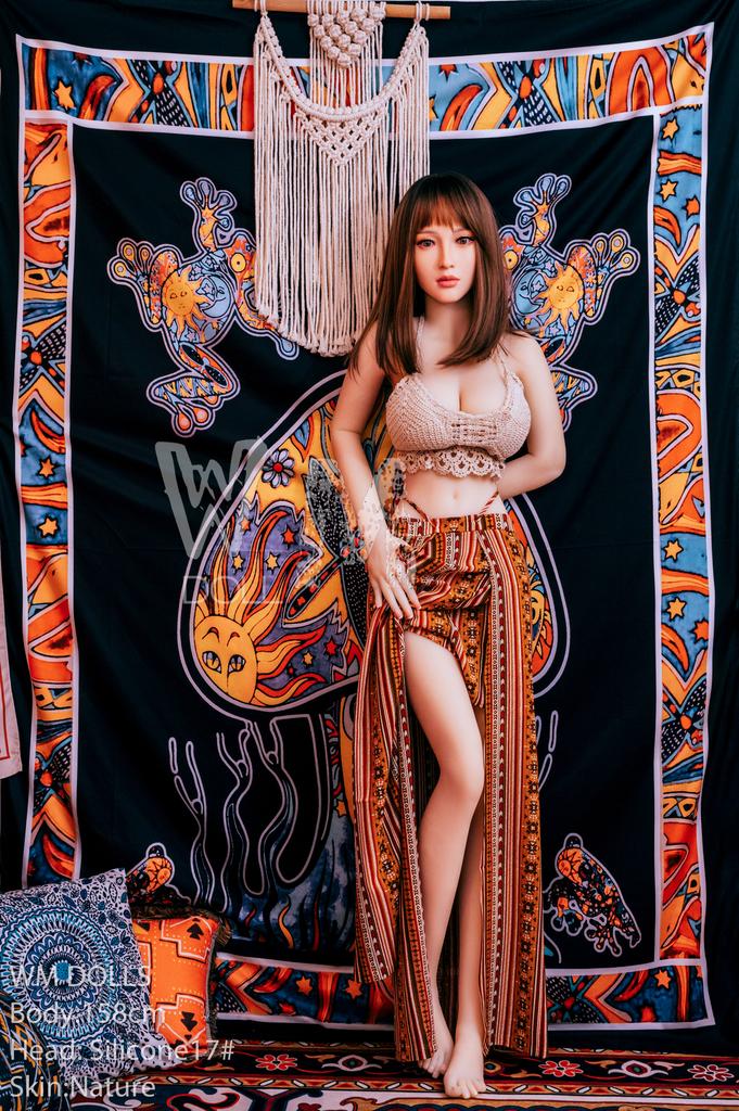 Реалистичная силиконовая / ТПЕ секс кукла WM Dolls doll 158 см - Joahn