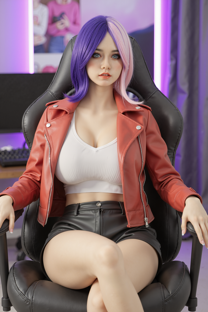 Реалистичная секс кукла Aibei из ТПЕ с силиконовой головой 159 см - Jana