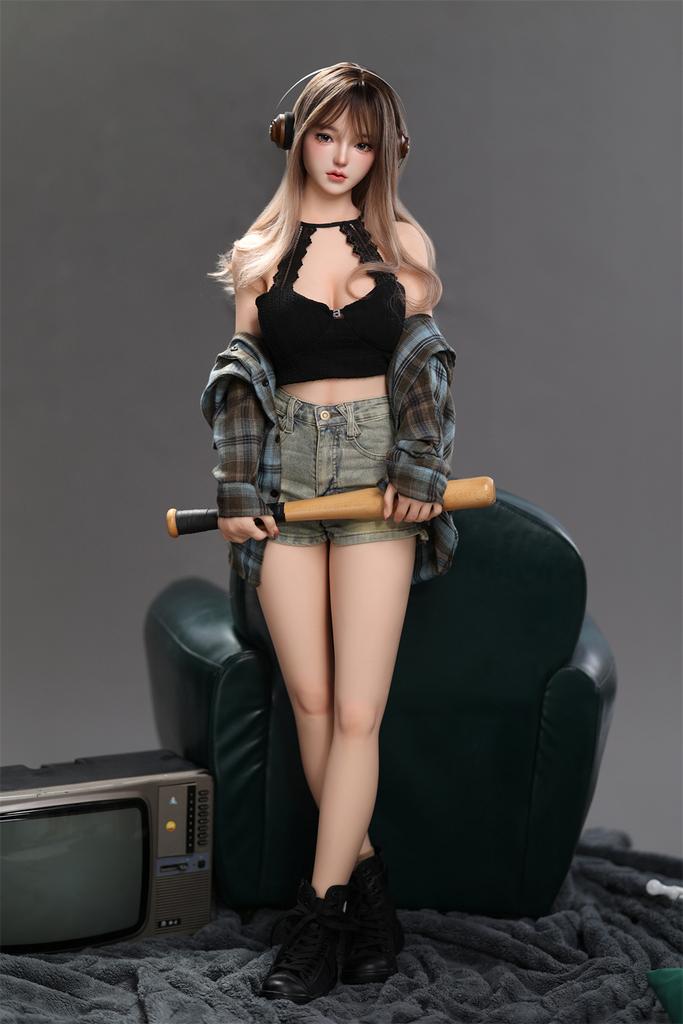 Реалистичная силиконовая / ТПЕ секс кукла JY Doll 150 см - Liuli