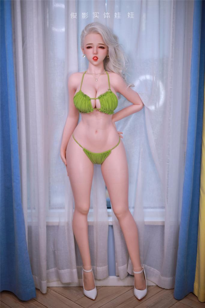 Реалистичная силиконовая / ТПЕ секс кукла JY Doll 157 см - Vanilla
