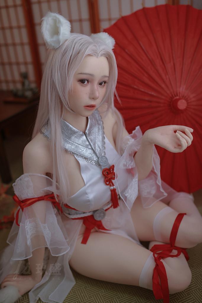 Реалистичная силиконовая / ТПЕ секс кукла Jiusheng doll 152 см - Yume