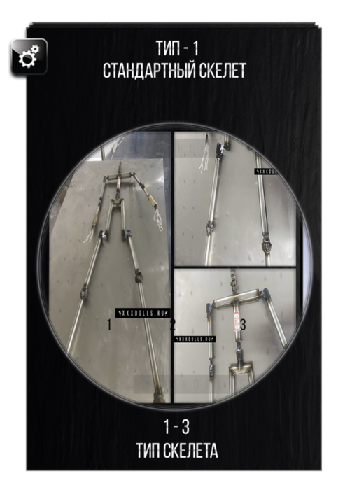 Выбор типа скелета секс куклы