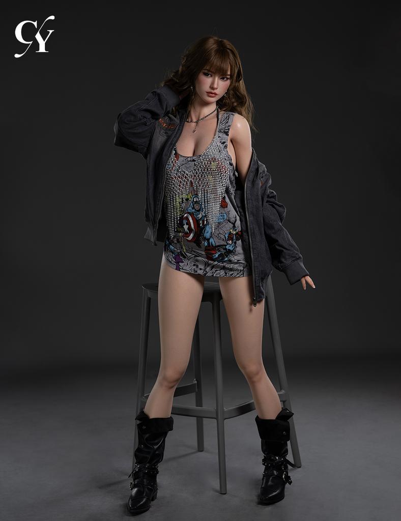 Реалистичная силиконовая секс кукла TOP CY 168 F см -  Yuki