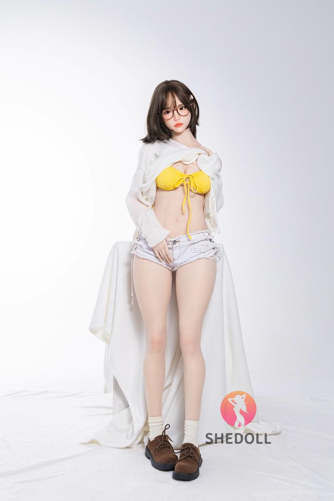 Реалистичная силиконовая / ТПЕ секс кукла Shedoll 167 см - Chu Yue