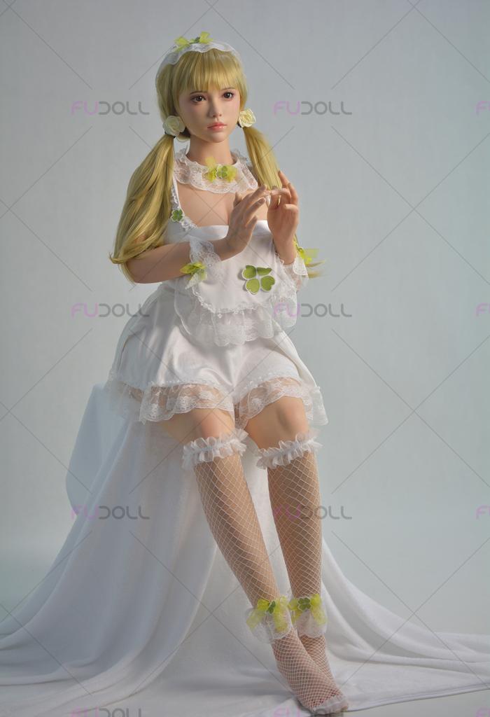 Реалистичная силиконовая / ТПЕ секс кукла FU doll 162 см - Sally